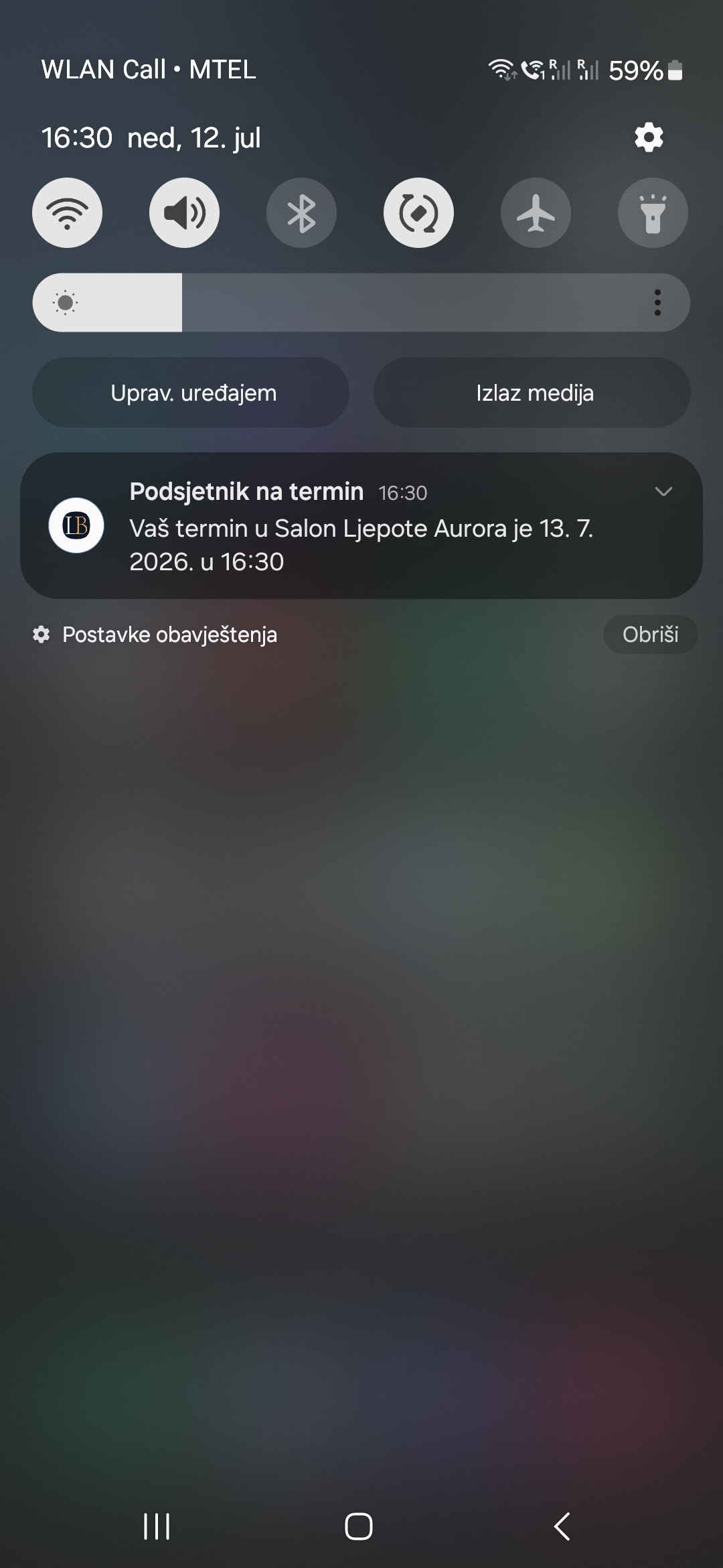 Podsjetnik na termin